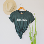 Load image into Gallery viewer, Black Lives &gt; White Comfort Shirt
