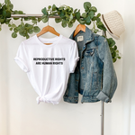 Load image into Gallery viewer, Reproductive Rights are Human Rights shirt
