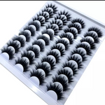 Load image into Gallery viewer, 20 Pairs of 3D Mink Lashes Faux Thick Long Wispy Mink Lash Pack
