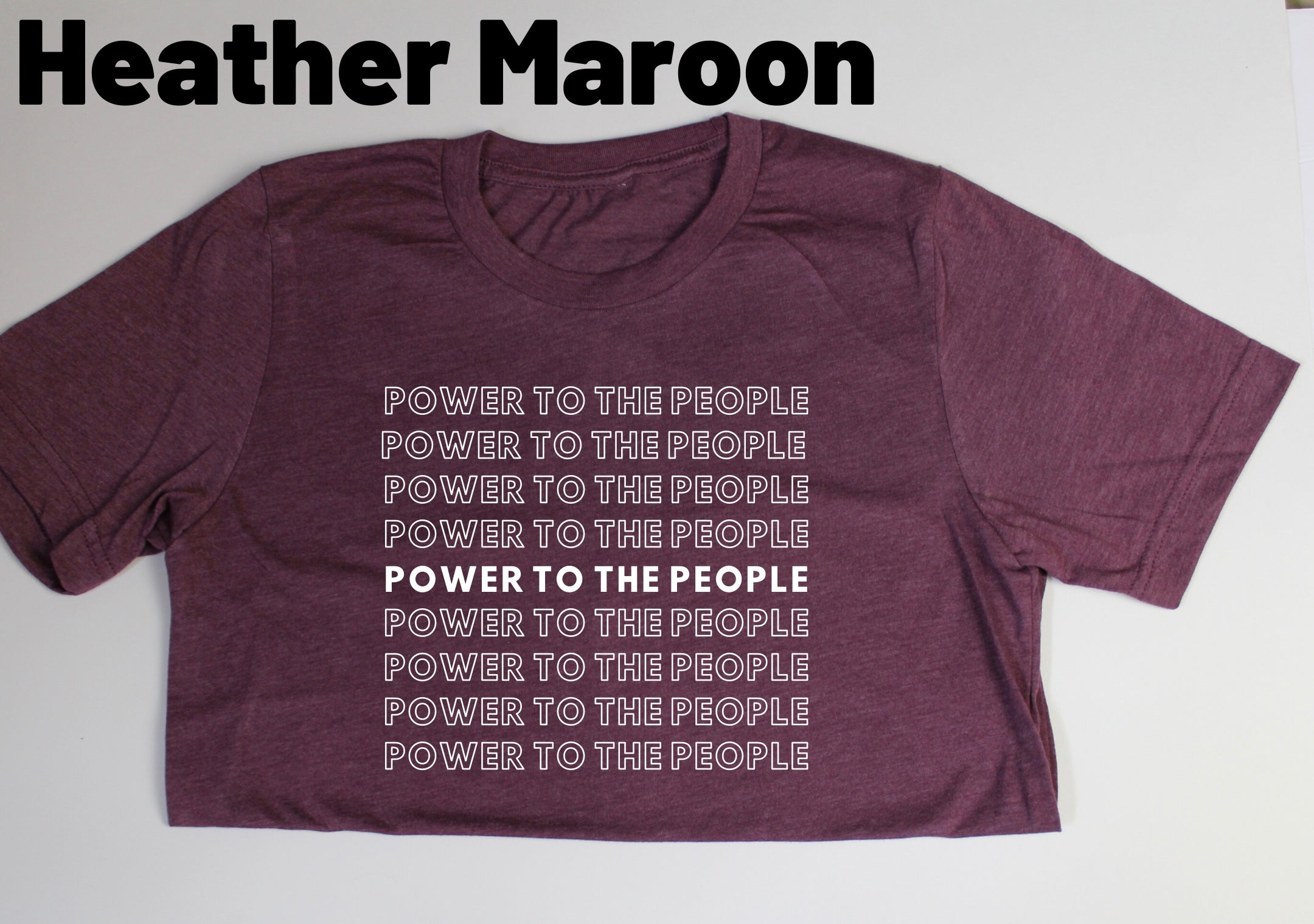 Power to the People Short Sleeve Tee